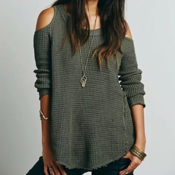 Free People Sweaters - Free People Sunset Cold Shoulder Sweater
